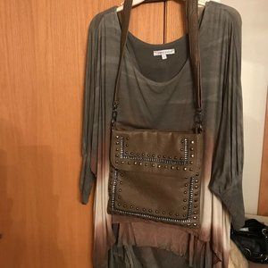 A boutique top and purse